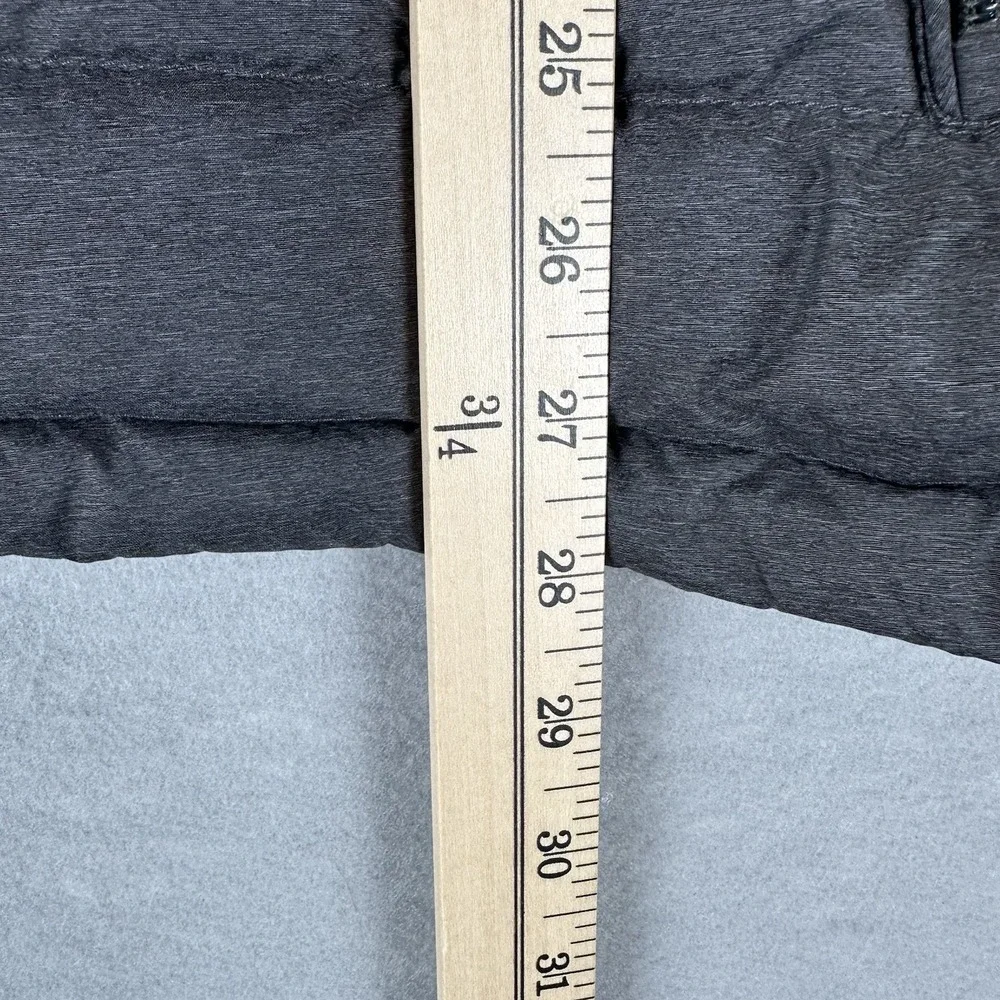 Polo Ralph Lauren Mens XL Gray Duck Down Full Zip Puffer Vest Pony Logo Pockets